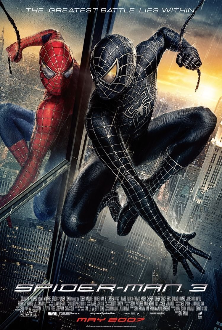 spider-man 3 poster