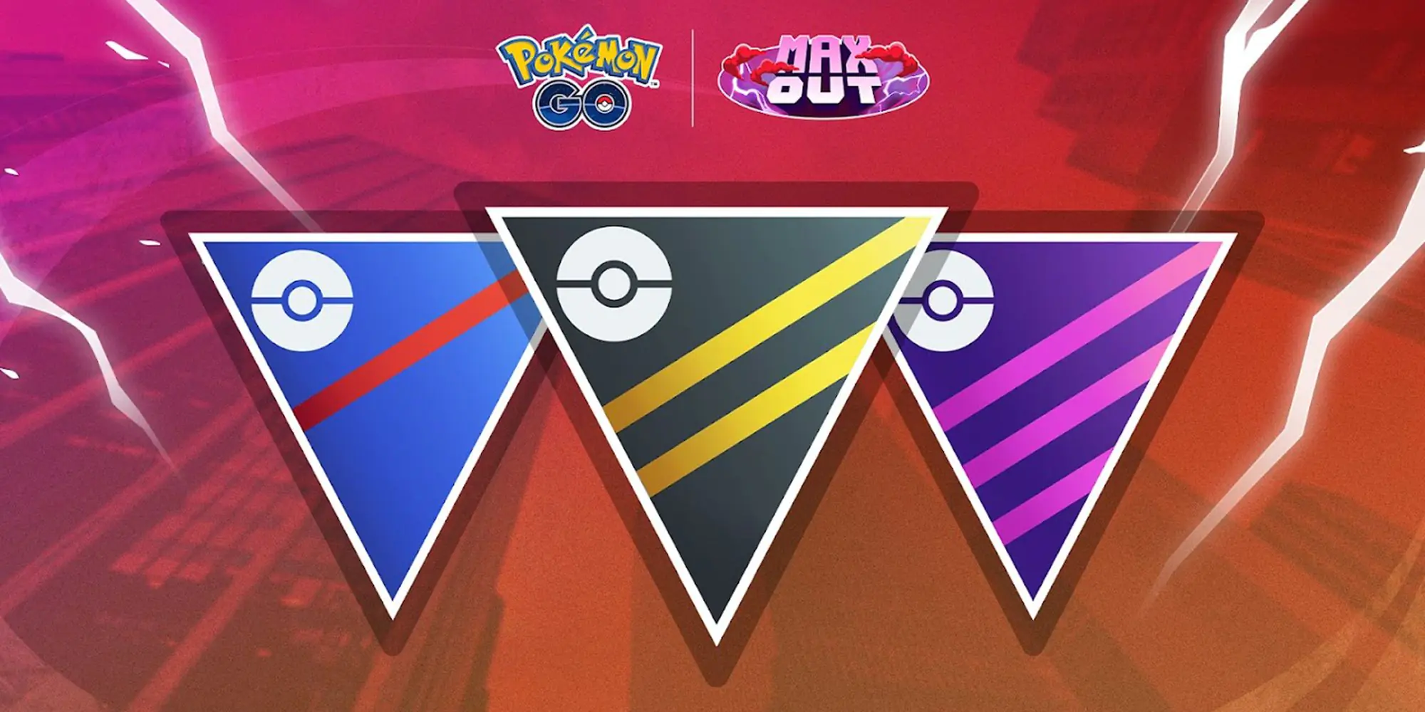 The logos for the Pokemon GO Battle League Max Out Season