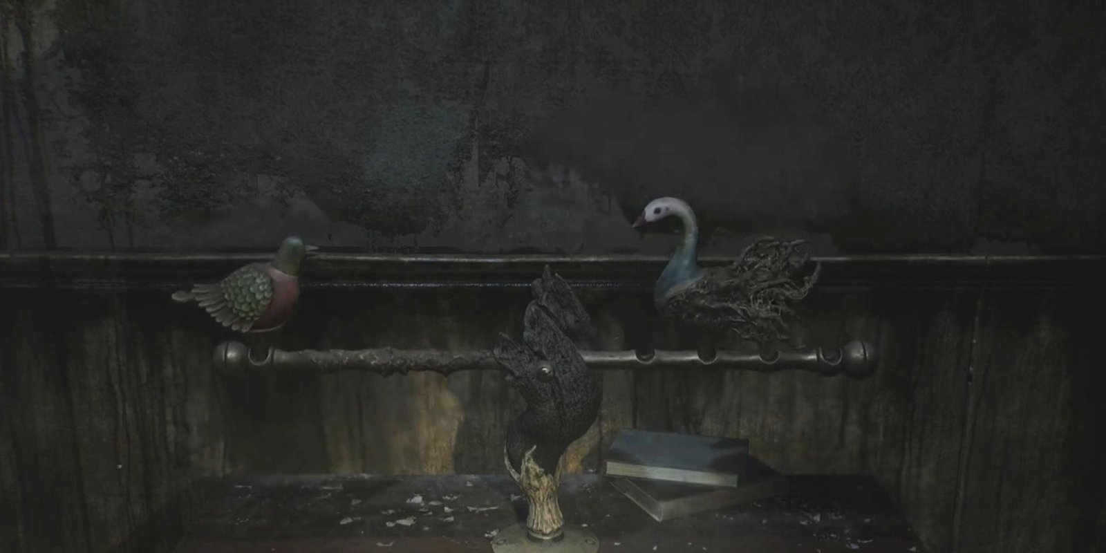 Balancing the Seesaw Puzzle at Bluecreek Apartments with the Pigeon and Swan Figurines in Silent Hill 2 Remake