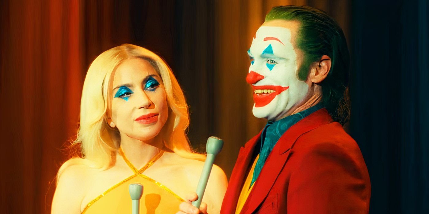 Harley and Joker singing together in Joker Folie a Deux