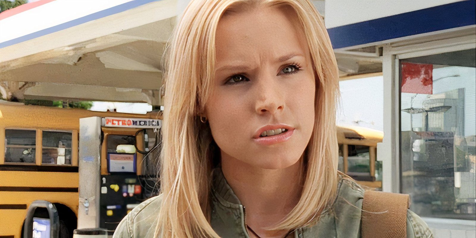 Actress Kristen Bell as Veronica in Veronica Mars. 