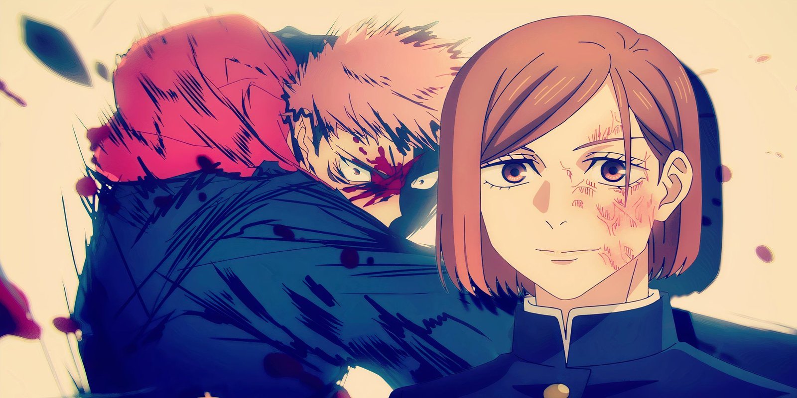 Featured image showing Yuji and Nobara from Jujutsu Kaisen