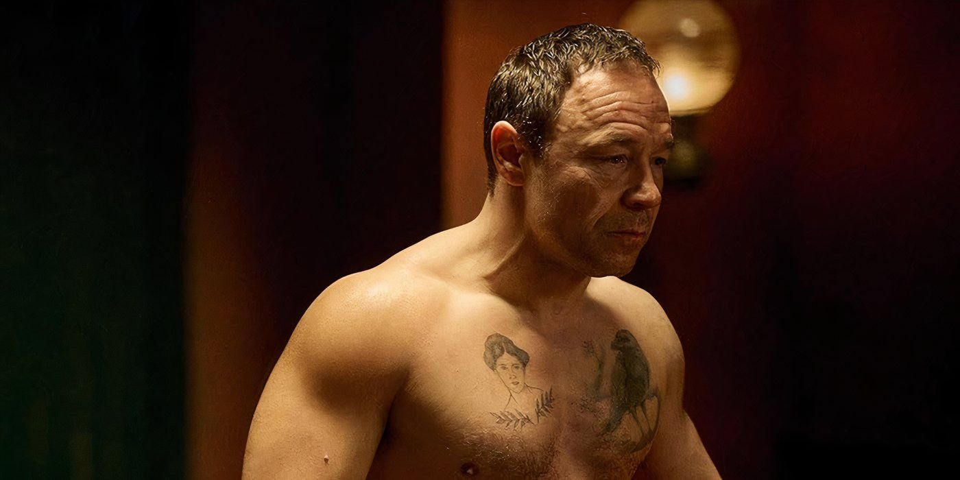 Stephen Graham shirtless in the A Thousand Blows trailer