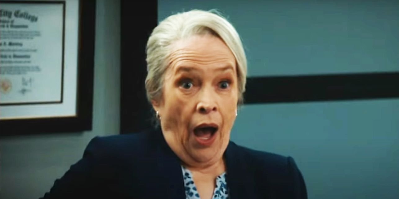 Madeline looking abolsutely shocked in matlock episode 9